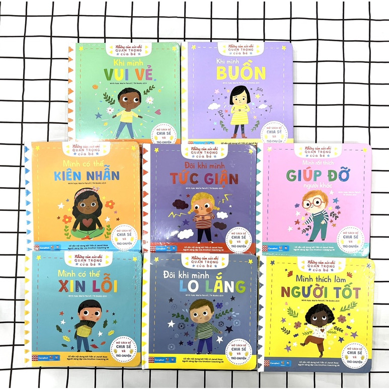 Sách Lật Mở Chuyển Động - Những Cảm Xúc Nhỏ Quan Trọng Của Bé - Nhiều Chủ Đề - TNBooks