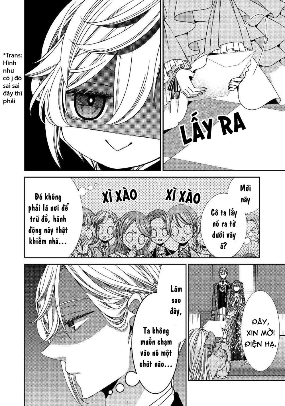 nhật ký theo dõi vị hôn thê tự nhận mình là nữ phụ phản diện 1 chapter 19 8