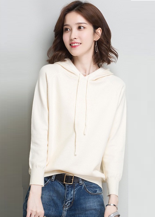 Áo hoodile len nữ ArcticHunter, chất len trơn mịn, thời trang trẻ, thương hiệu chính hãng