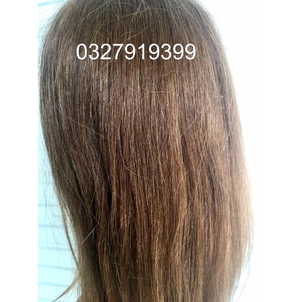 Đầu manocanh học làm tóc 100% tóc thật MX04
