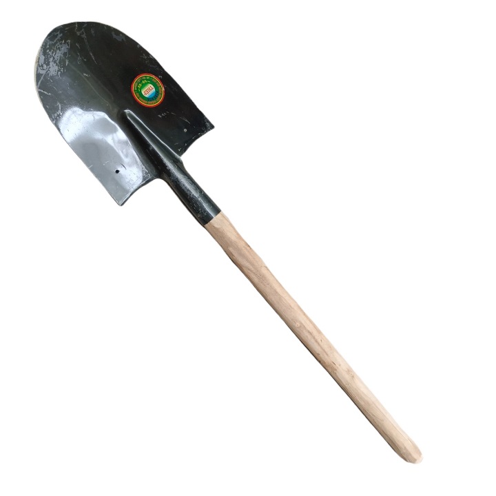 Xẻng công binh dã ngoại, đi câu ,làm vườn cán gỗ dài 65 cm siêu cứng