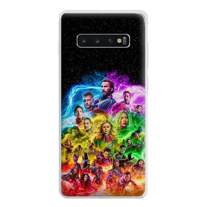 Ốp lưng điện thoại Samsung Galaxy S10 - Silicon dẻo - 0273 MARVEL02 - Hàng Chính Hãng