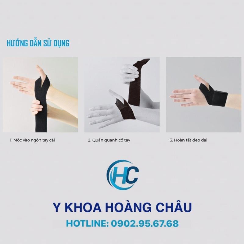 Đai cố định cổ tay, đai hỗ trợ khớp cổ tay tiện lợi BONBONE WRIST BANDAGE ( Nhập Khẩu Nhật Bản)