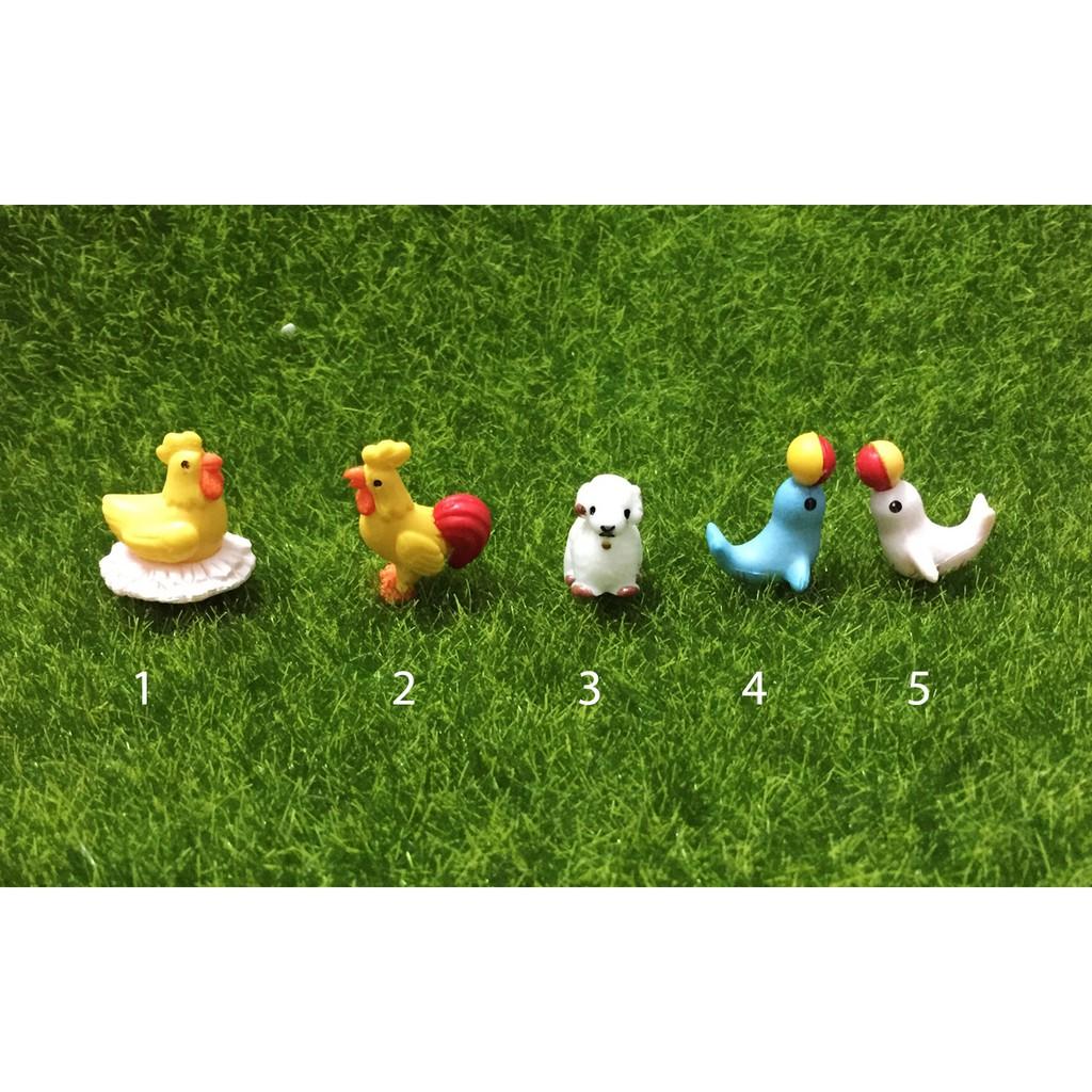 Tiểu Cảnh - thú nhỏ làm tiểu cảnh/ charm slime /terrarium/ mô hình trang trí quà tặng trang trí
