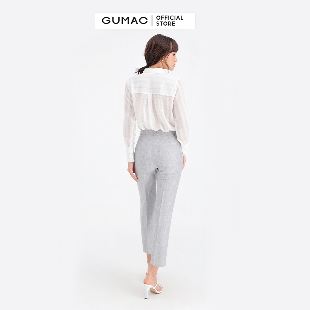 Quần tây nữ GUMAC QB726 cơ bản