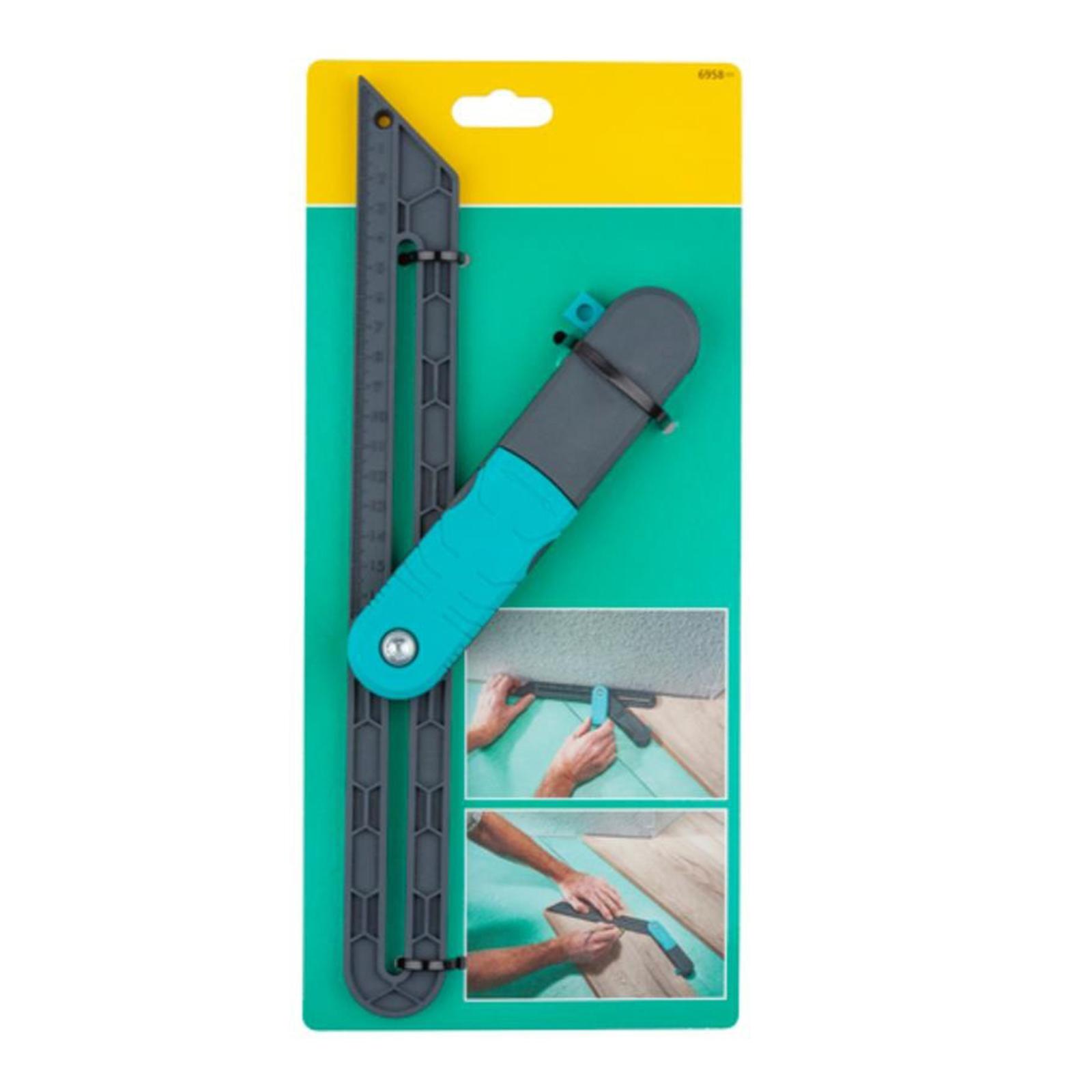 Professional Lock Angle Measuring Ruler Level Gauge Metric Builder Carpenter