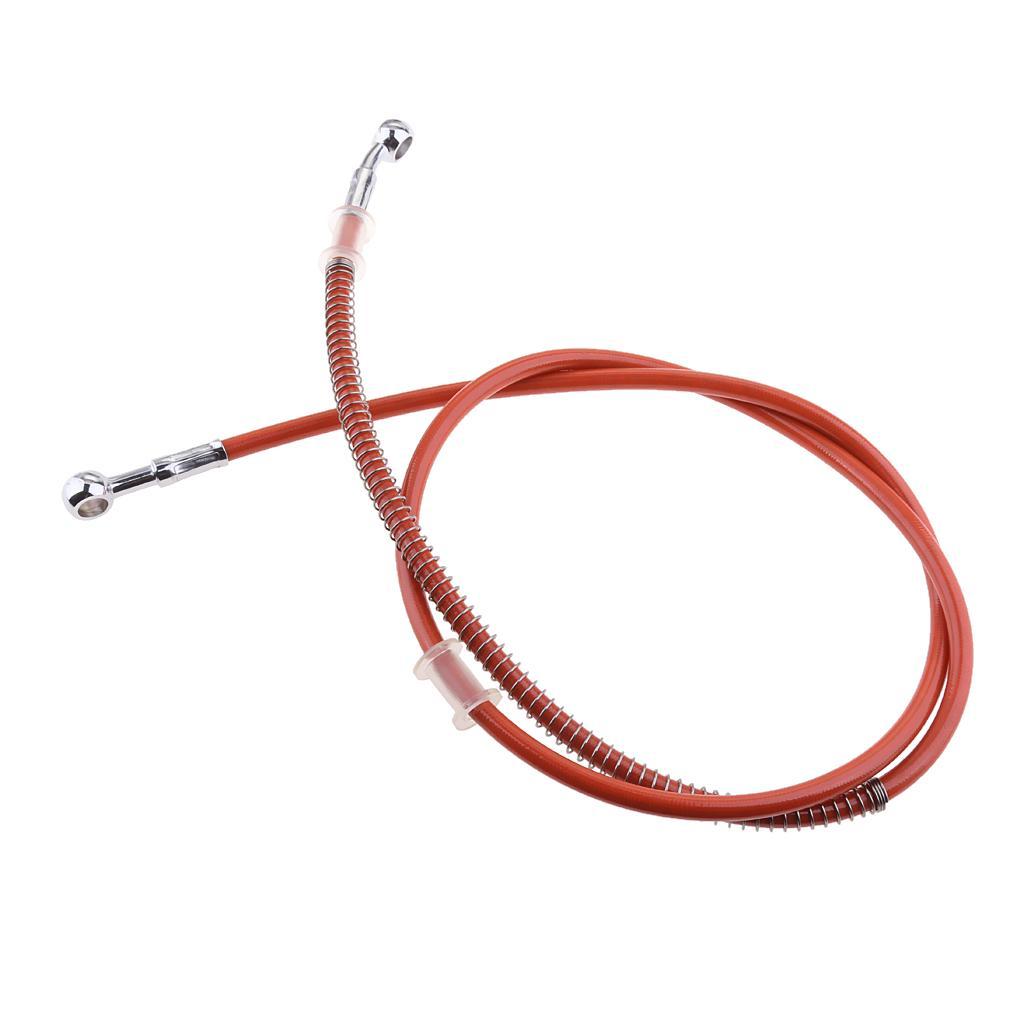 2Pieces 150cm Universal Motorcycle Motorbike Brake Braided Hose Line Pipe