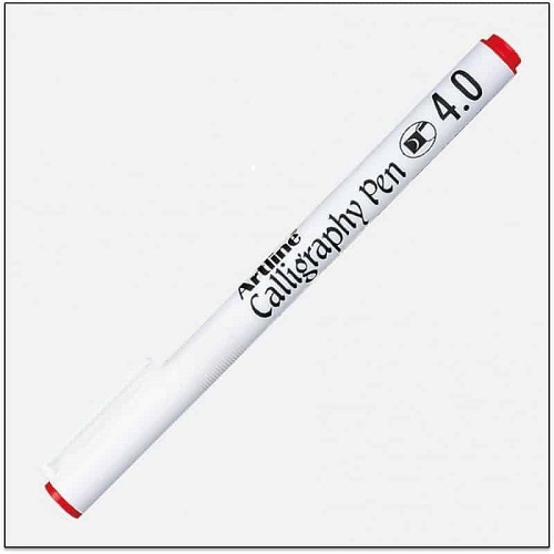 Bút viết thư pháp Artline Calligraphy EK-244 - Chisel tip 4.0mm