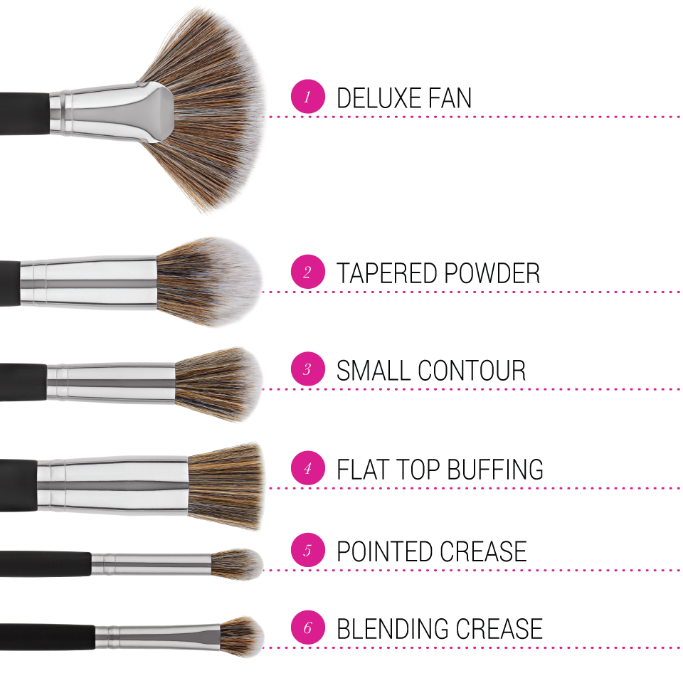 Bộ Cọ Trang Điểm BH COSMETICS 13 Cây Studio Pro Brush Set