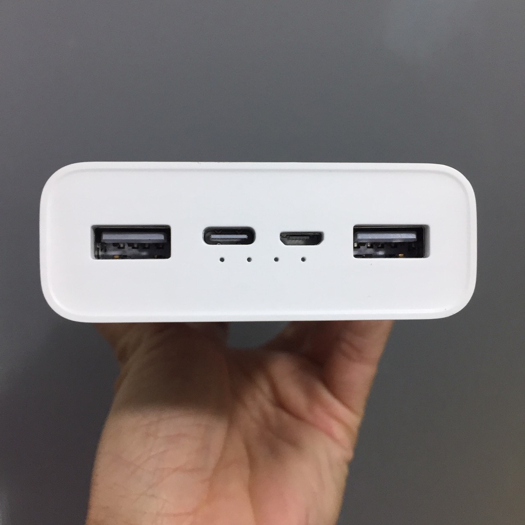 Pin dự phòng 20.000mAh Xiaomi PLM18ZM GEN3 (VER 2019) 3 cổng sạc _ Hàng chính hãng