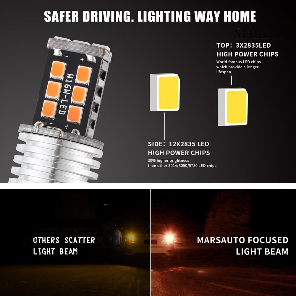 Bộ 2 Bóng Đèn Led 1157-15smd Siêu Sáng Cho Xe Hơi