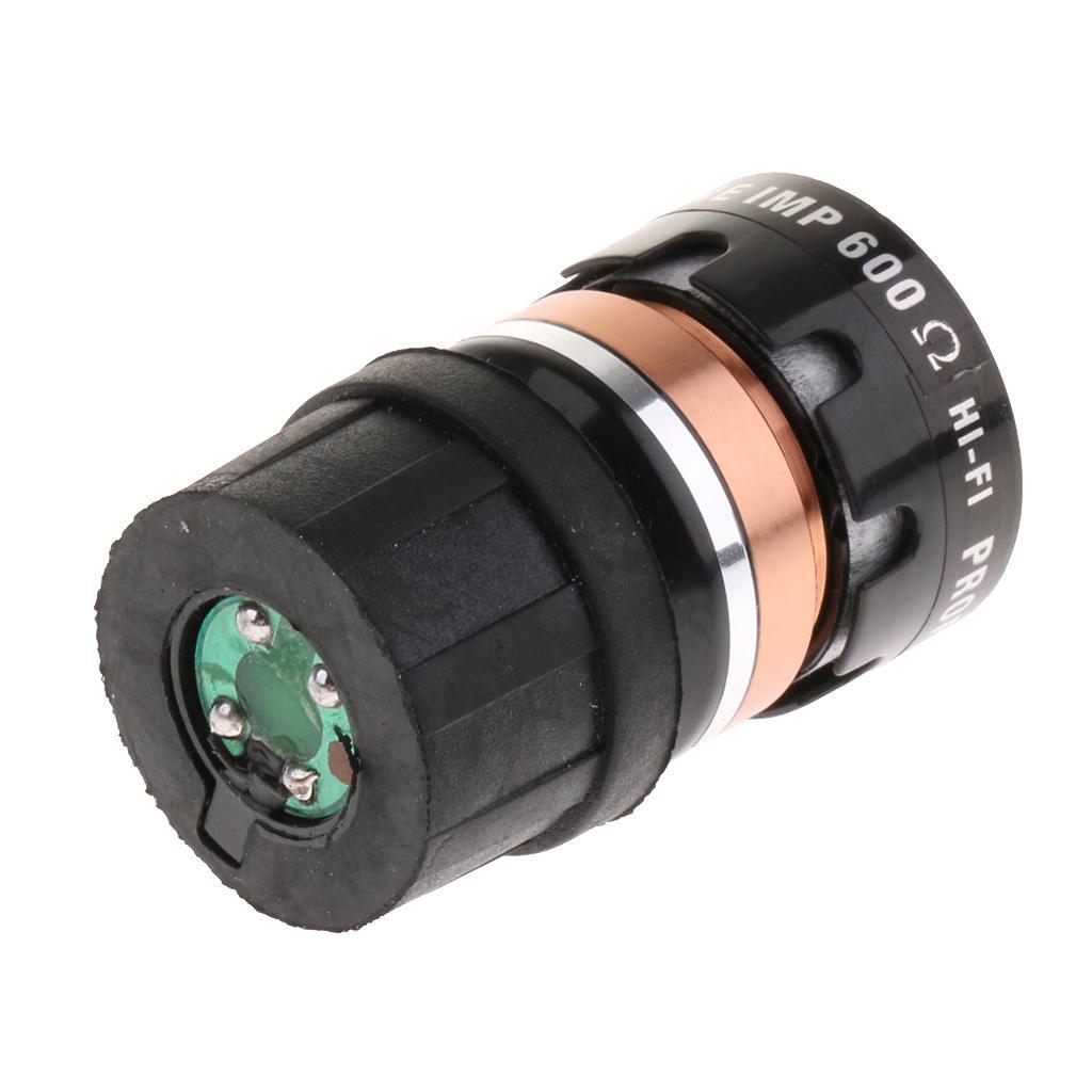 3x Plastic Dynamic MIC Cartridge Capsule DIY for Wired