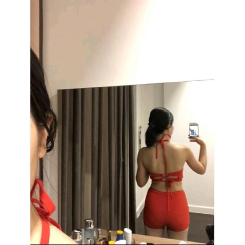 Bikini lưng cao, áo croptop kín đáo VATIXA BKN31