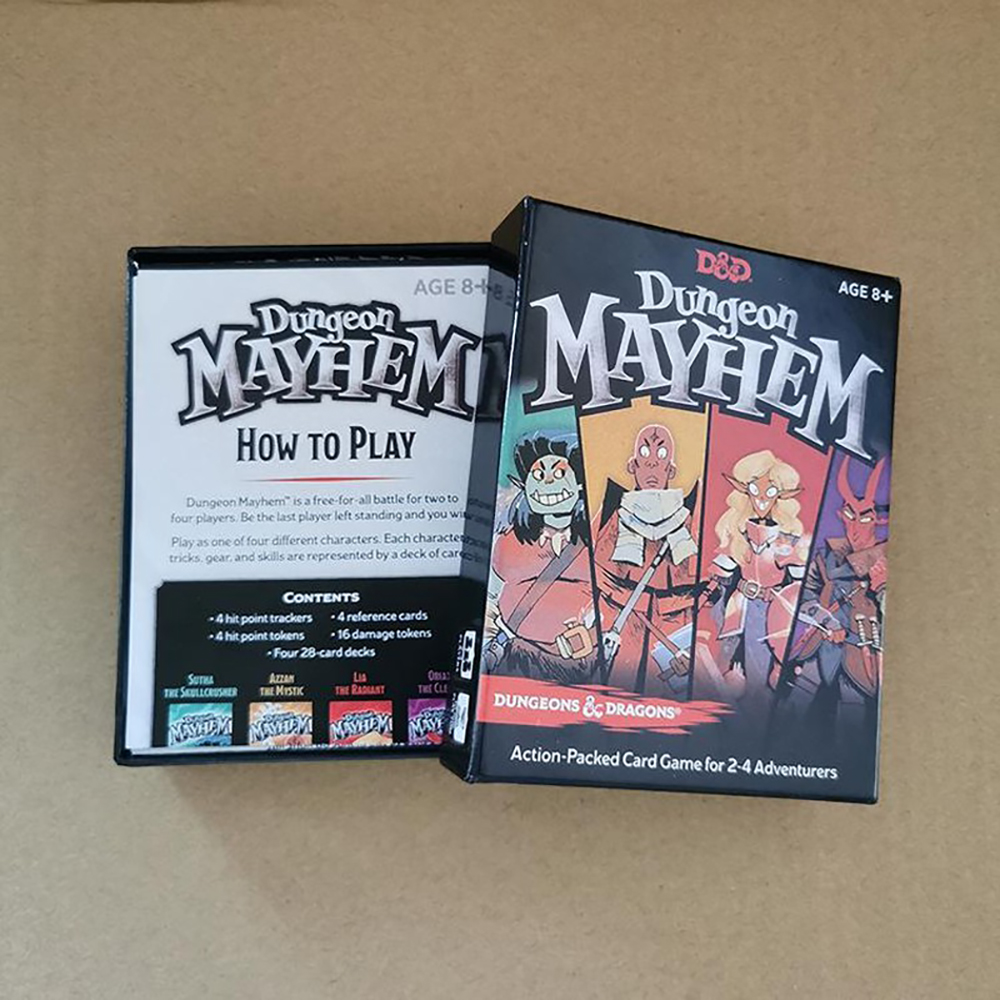 Bộ Thẻ Bài Board Game DnD Dungeon Mayhem Vui Nhộn