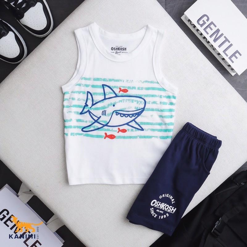 Bộ sát nách bé trai size 8-22 kg