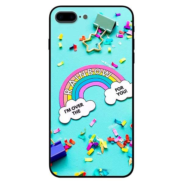 Ốp lưng dành cho iPhone 7 / iPhone 8 - iPhone Se 2020 - 7 Plus / 8 Plus mẫu Mưa Cầu Vòng