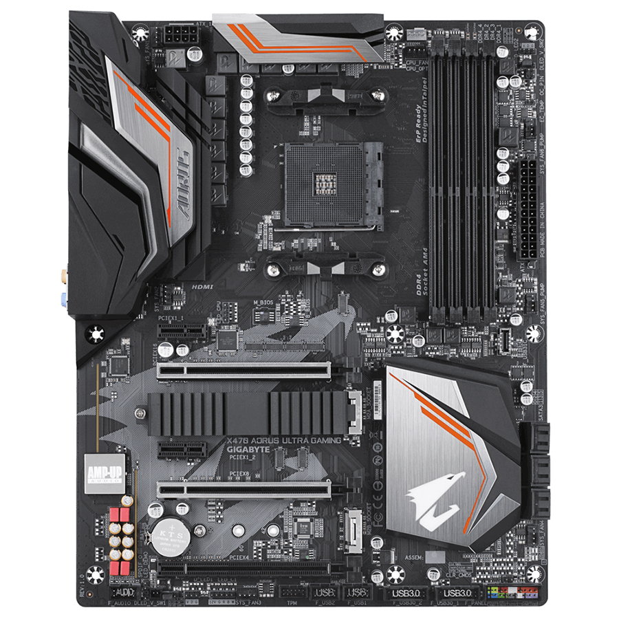 Bo Mạch Chủ Mainboard Aorus Gigabyte X470 Ultra Gaming - Hàng Chính Hãng