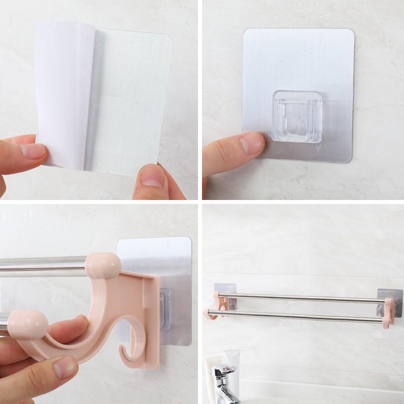 Thanh Đôi Dán Tường Phơi Khăn