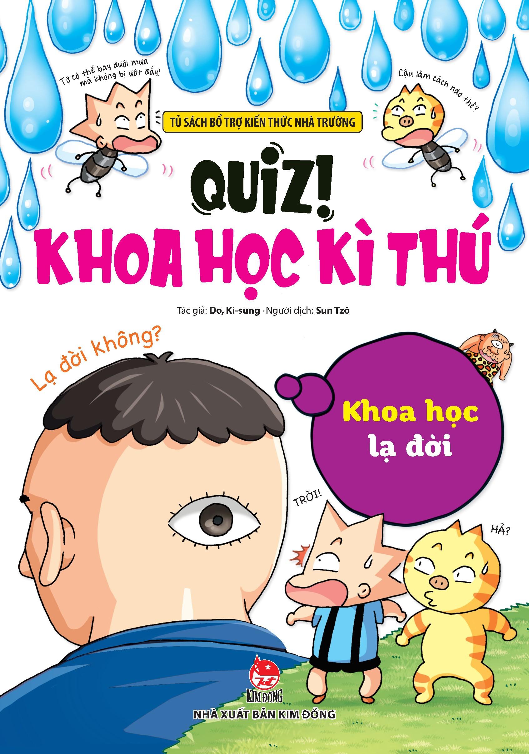 Sách - Quiz! Khoa Học Kì Thú - Khoa Học Lạ Đời