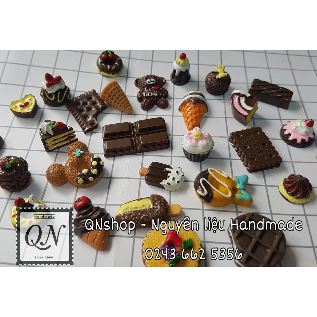 Set Charm nhựa chủ đề bánh kẹo số 2