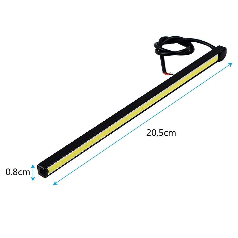 Đèn LED DRL 20.5cm COB phá sương mù cho xe hơi