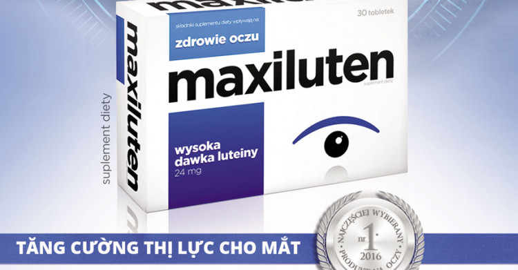 bộ sản phẩm 3 hộp viên uống bổ mắt nhập khẩu chính hãng maxiluten (30 viên) giúp tăng cường thị lực cho mắt, bảo vệ mắt sáng khỏe, làm chậm quá trình thoái hóa điểm vàng của mắt 3