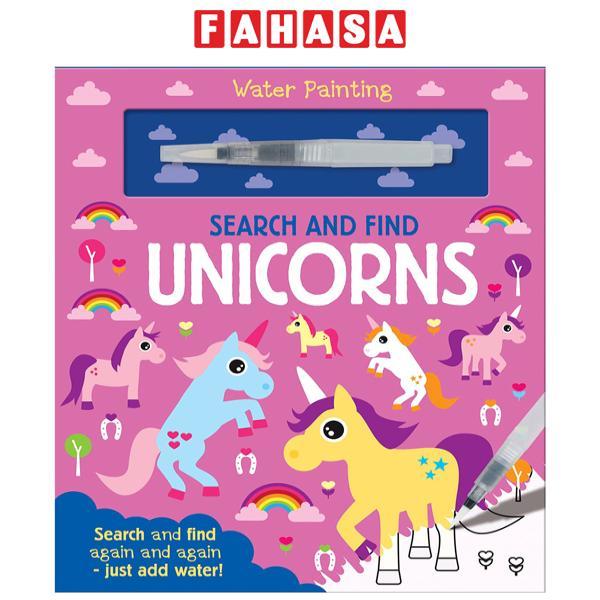 Search And Find Unicorns (Water Painting Search And Find)