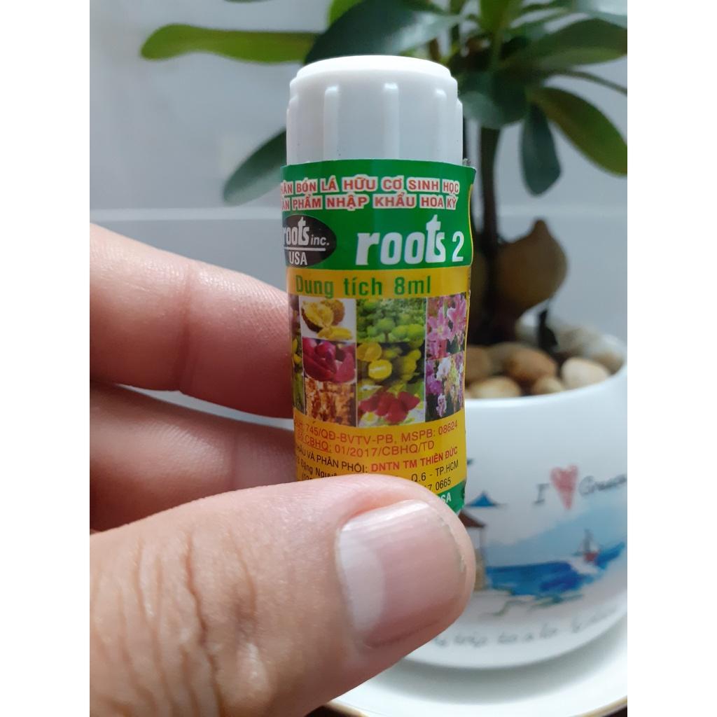 Roots 2 phân bón lá hữu cơ sinh học nhỏ mà có võ nha.