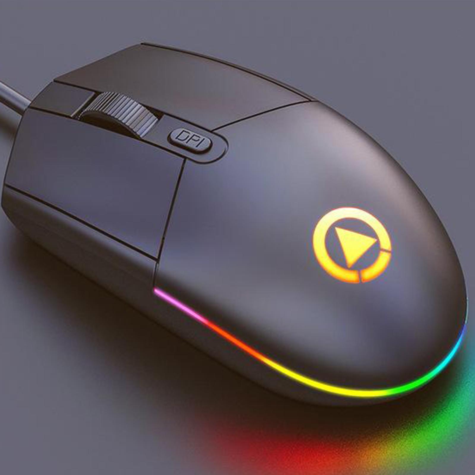1600DPI LED Optical USB Gaming Mouse 4 Button Gamer Laptop PC Computer Mice