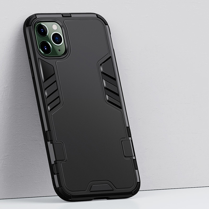 Ốp lưng cho iPhone 6 Plus / 7 / 7 Plus / X-XR / XS Max / iPhone 11 / iPhone 11 Pro / iPhone 11 Pro Max iRON - MAN - Nhựa PC cứng viền dẻo chống sốc VER 2