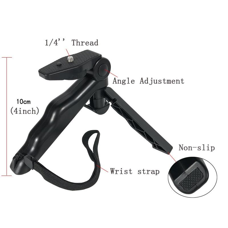 Chân tripod cầm tay mini NUOWA 2 trong 1 tiện lợi có ngàm giữ ổn định khi quay video cho điện thoại iPhone Samsung