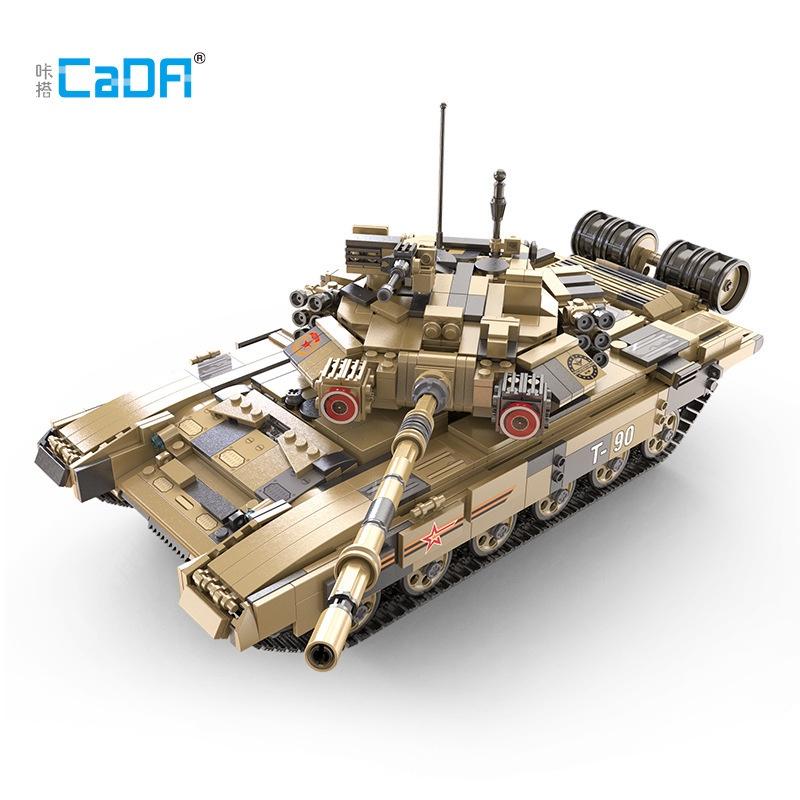 Đồ Chơi Lắp Ráp kiểu LEGO Mô Hình Tank T90 Army điều khiển từ xa C61003 với 1722 mảnh ghép