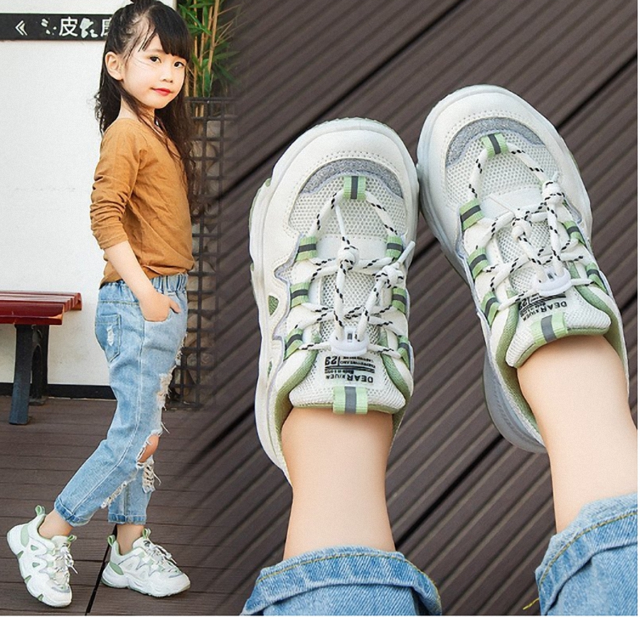 Giày thể thao sneaker bé gái 3 đến 13 tuổi - TG086