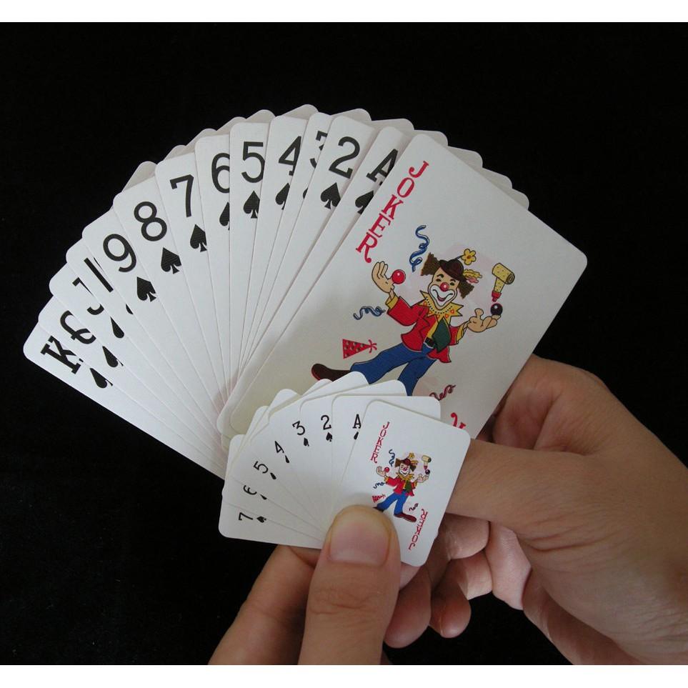 Hộp 2 Bộ Bài Tây Poker Mini