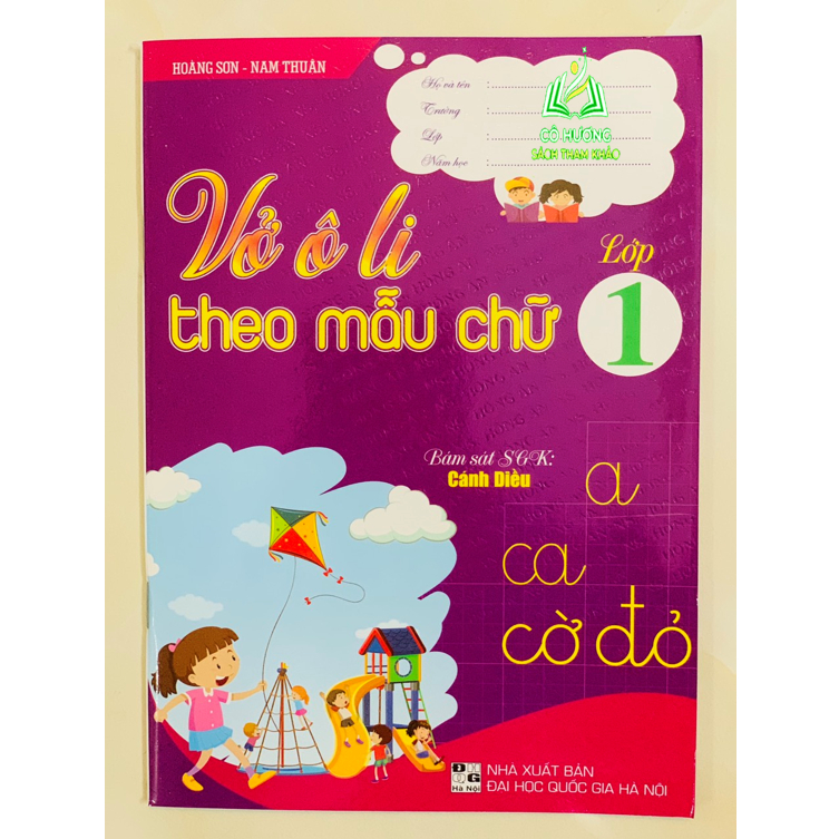 Sách - vở ô li theo mẫu chữ lớp 1