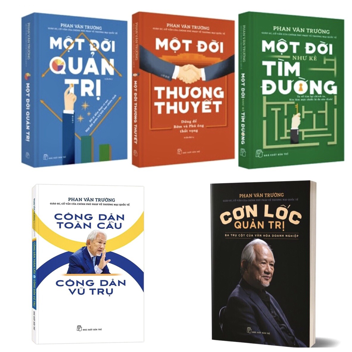 BỘ SÁCH CỦA GIÁO SƯ PHAN VĂN TRƯỜNG  -
