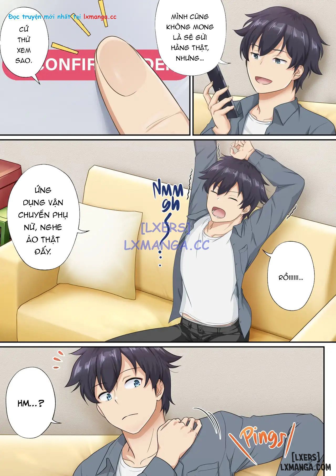 dịch vụ giao hàng “nóng” chapter 0 9