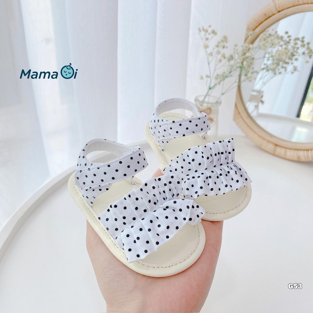 Giày sandal tập đi đế vải lót da êm chân cho bé tập đi của Mama Ơi - Thời trang cho bé