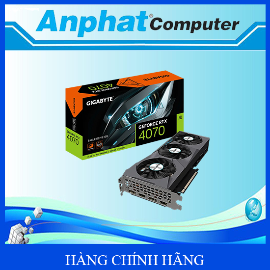 Card màn hình VGA Gigabyte RTX 4070 Eagle OCV2 12GB (N4070EAGLE OCV2-12GD) - Hàng Chính Hãng