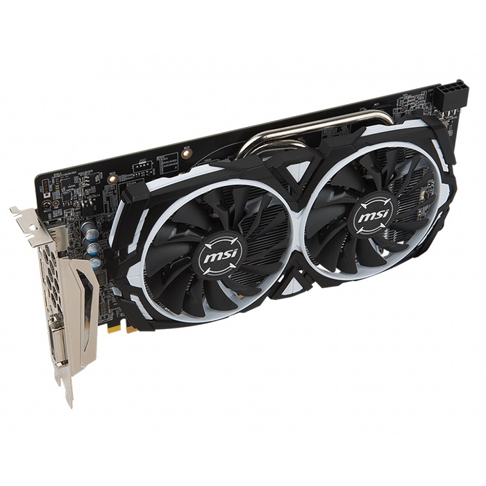 Card màn hình VGA MSI Radeon RX580 ARMOR 8G OC - Hàng chính hãng