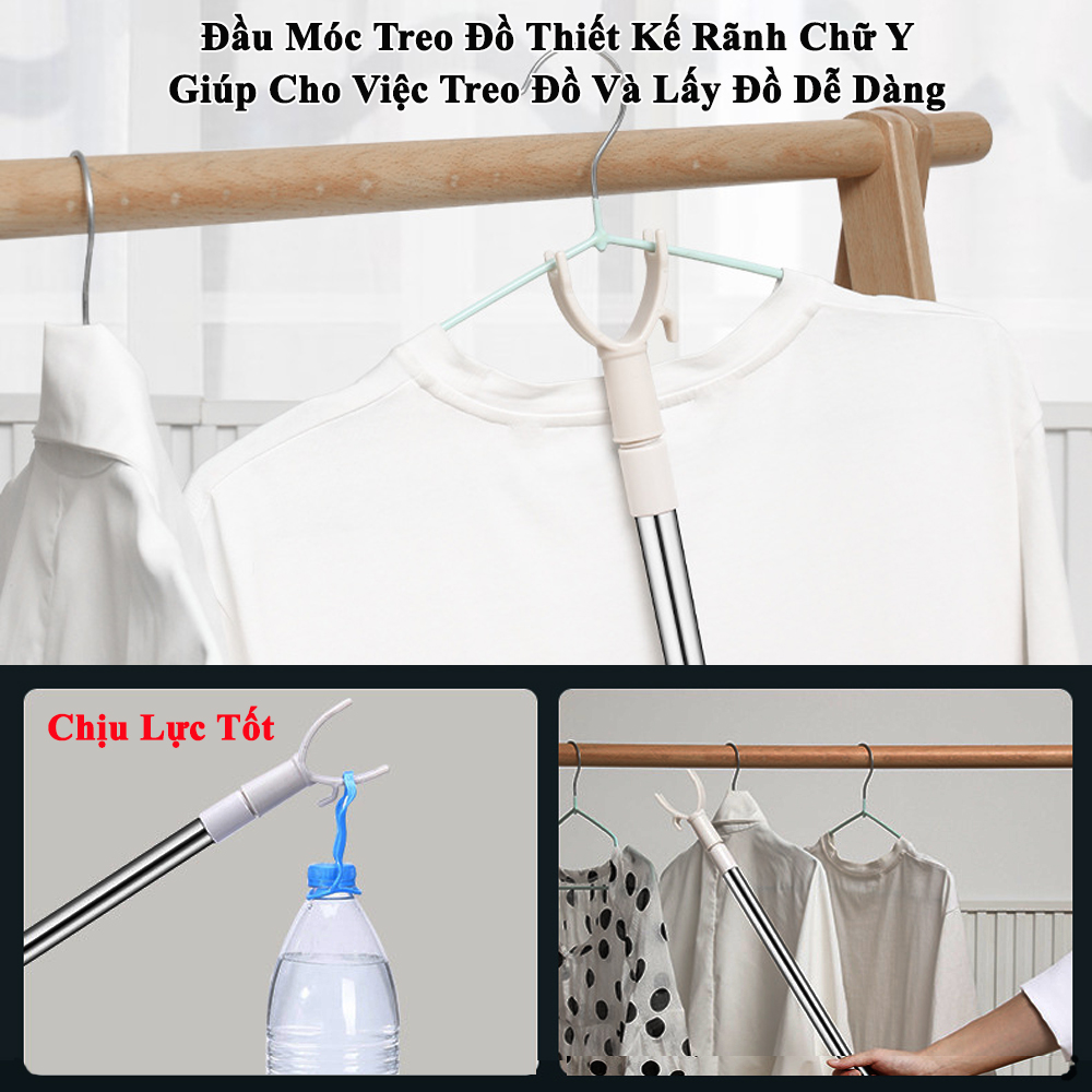 Bộ Chổi Quét Trần Nhà Mạng Nhện KUNBE Lau Kính Gạt Nước Đa Năng 5 trong 1