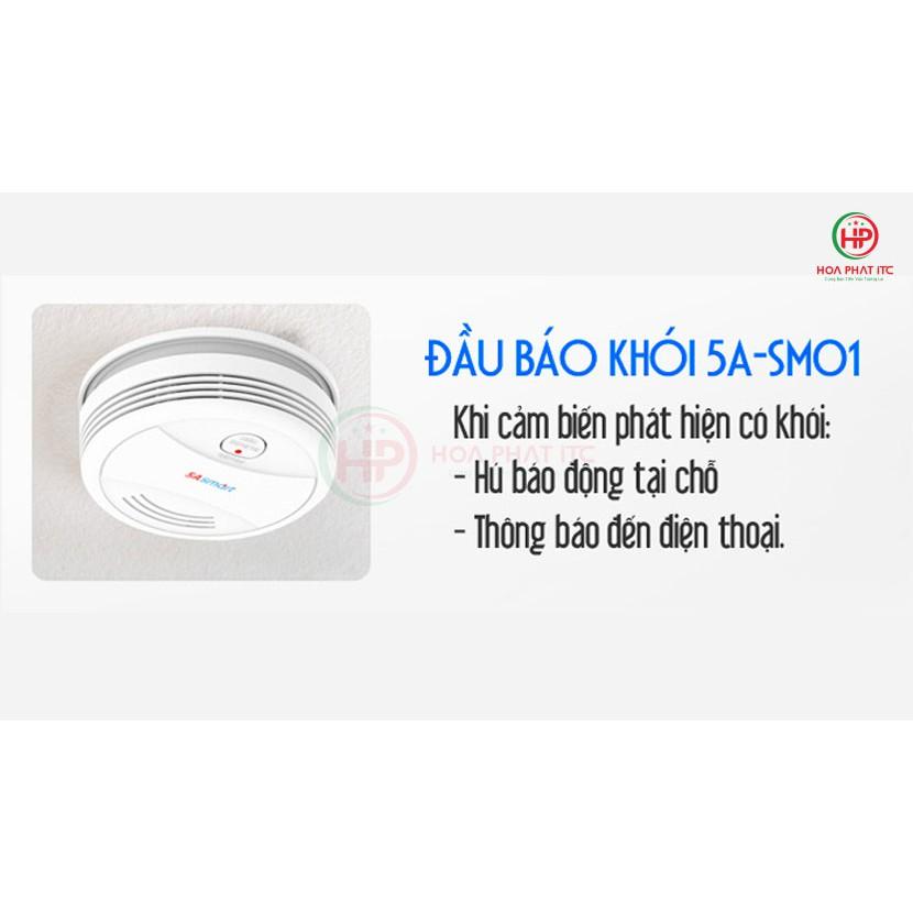 Báo khói độc lập kết nối wifi 5ASmart A5-SM01 - Hàng chính hãng