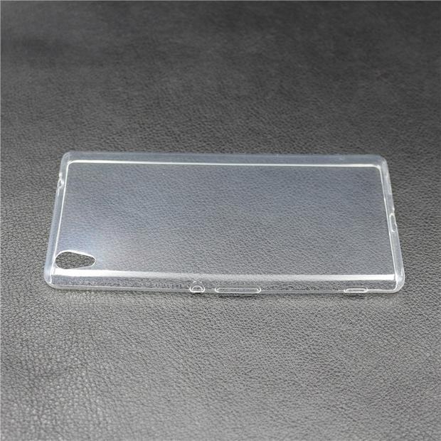 Ốp lưng silicon dẻo trong suốt loại A cao cấp cho Sony Xperia C6 Ultra