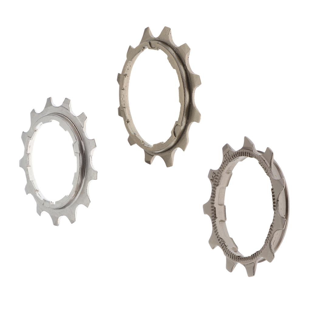 3Pcs Mountain Bicycle Freewheel 9 Speed Sprocket Part Chainring Cassette