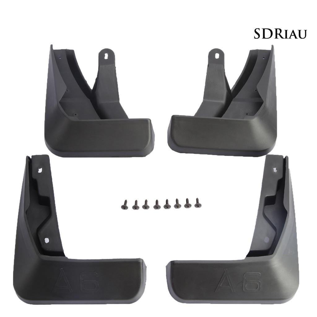 Bộ 4 Tấm Chắn Bùn Lb-Sy-522 Bằng Abs Siêu Bền Cho Audi A6L 16