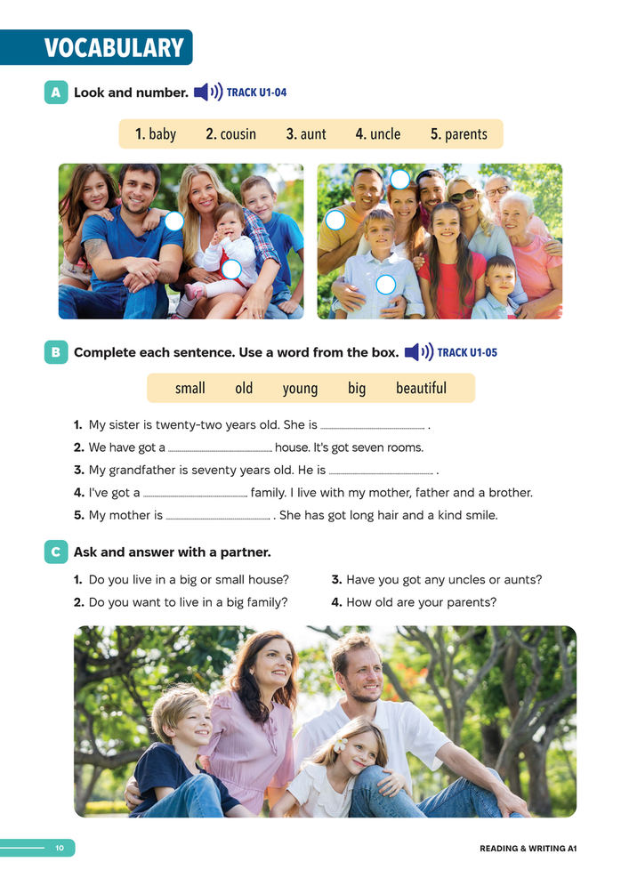 Sách - Dtpbooks - Smooth Skills Reading &amp; Writing A1