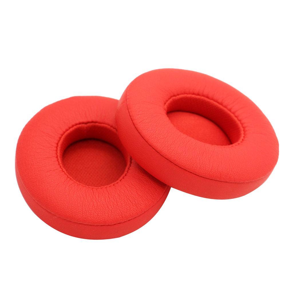 Premium Earpads Ear Tips Cushion Replacement Repair For Beats Solo Wireless 2.0 Headphone Orange