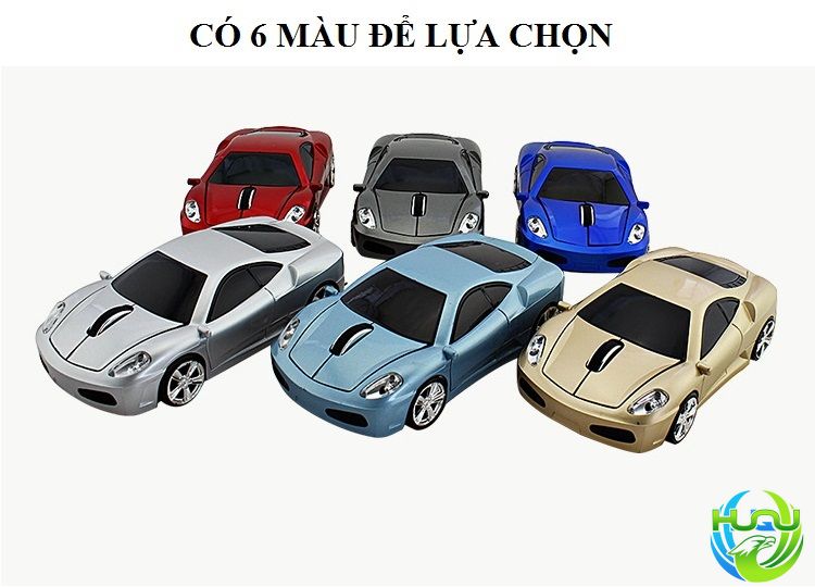 chuột không dây siêu xe Ferrari Huqu V3