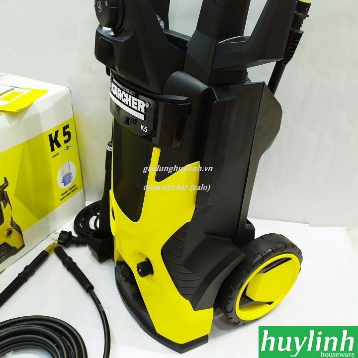 Máy xịt rửa xe cao áp Karcher K5 EU - Sản xuất tại Italy - Motor cảm ứng từ - Hàng chính hãng