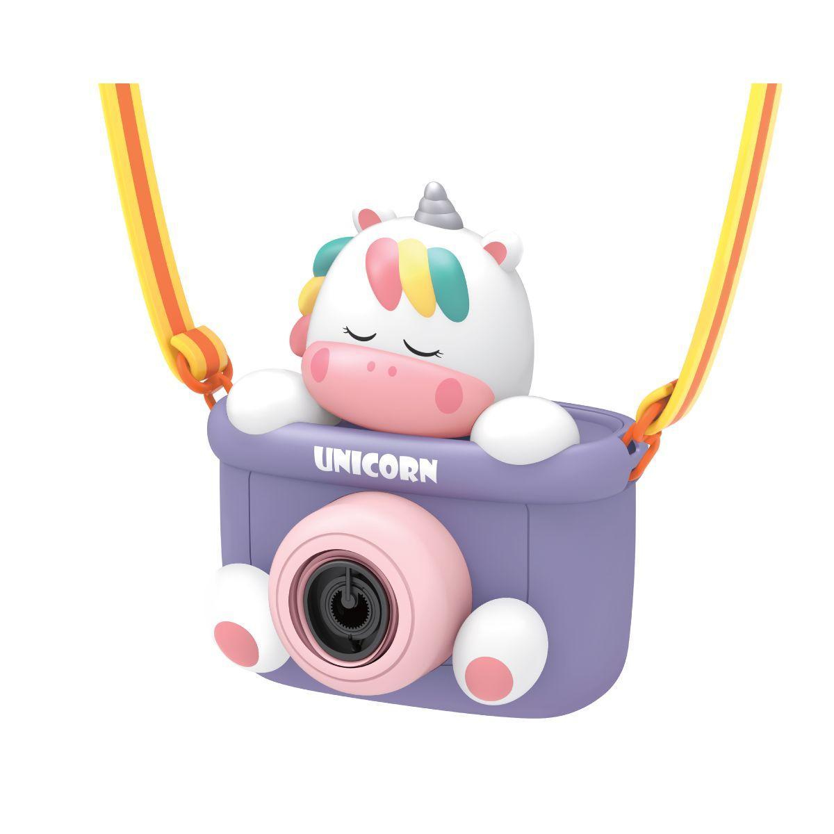 Đồ Chơi Máy Ảnh Phun Bong Bóng Kỳ Lân - Champion Games BBHG0093U
